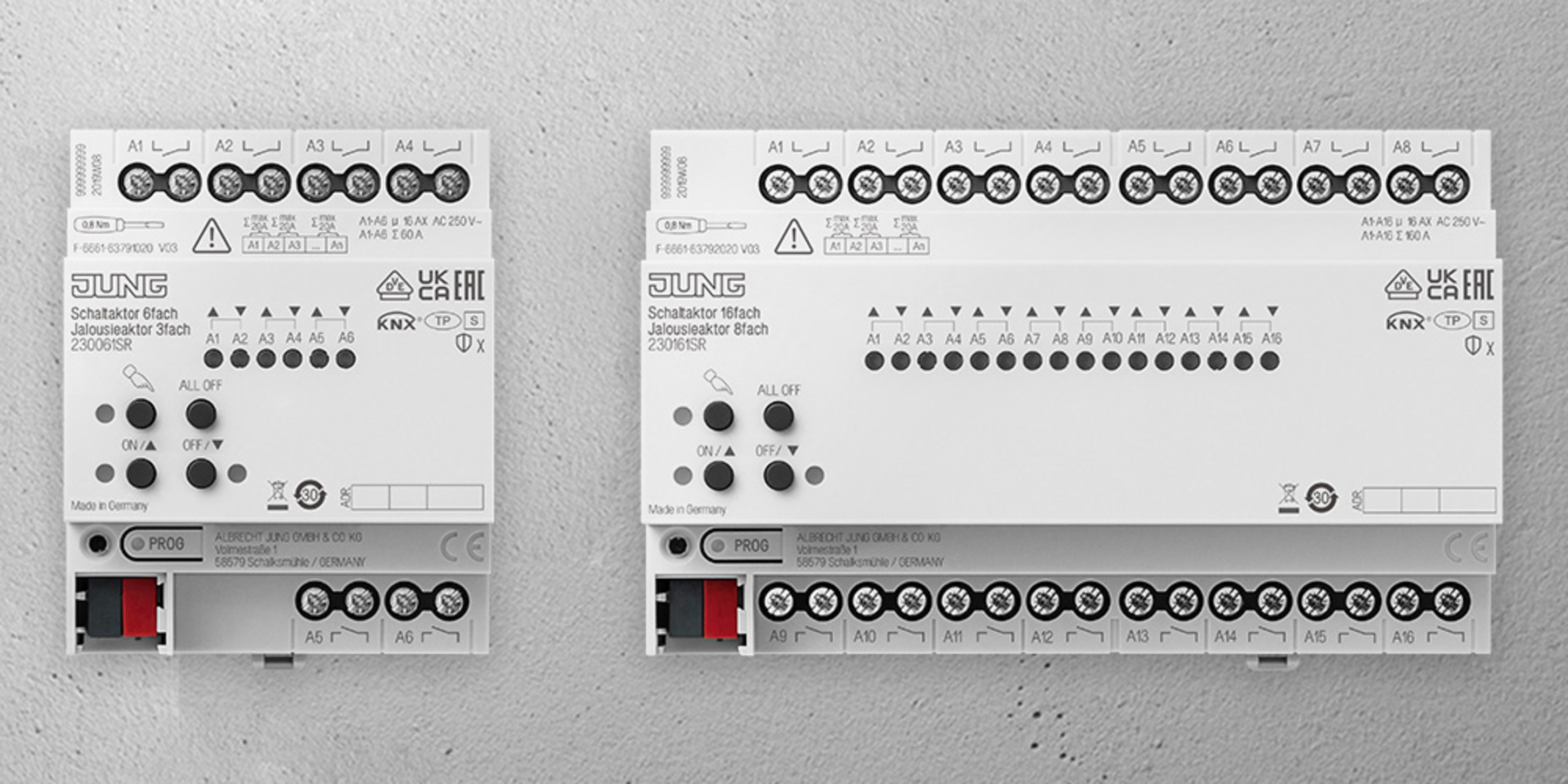 KNX Schalt- und Jalousieaktoren bei Nova Green Energy GmbH in Wolferstadt